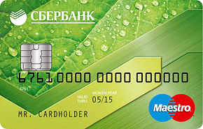 Сбербанк Maestro
